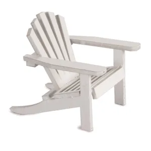 2 Timeless Wedding Miniature Furniture Mini White Adirondack Chair