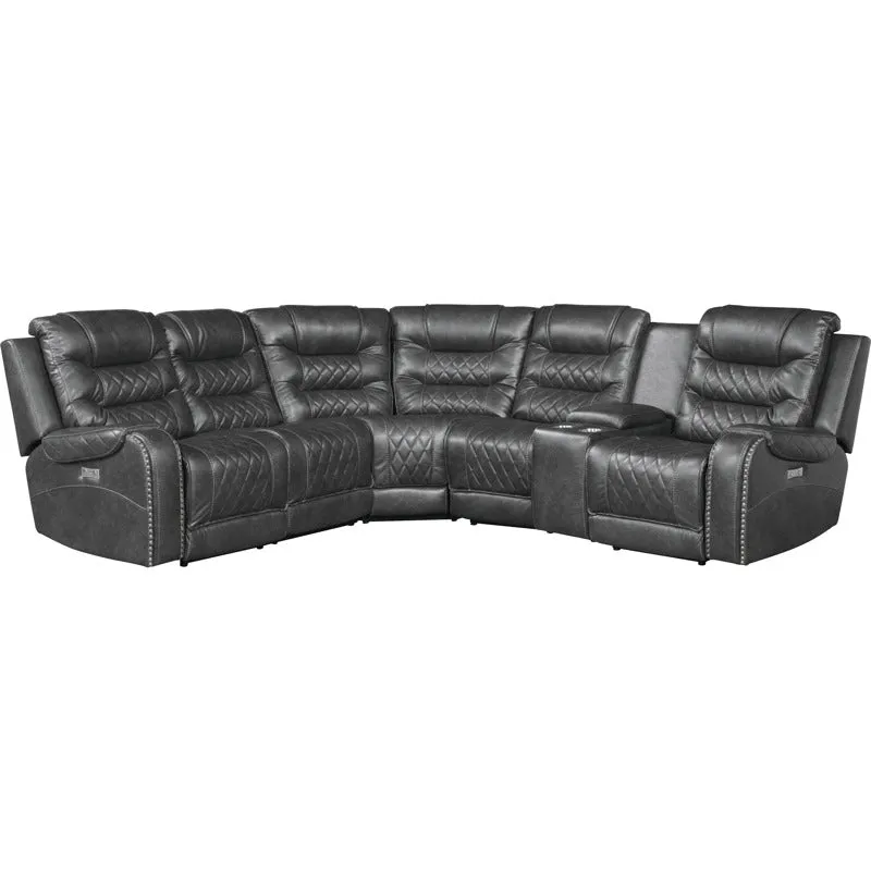 6-pc Modular Power Reclining Sectional Sofa