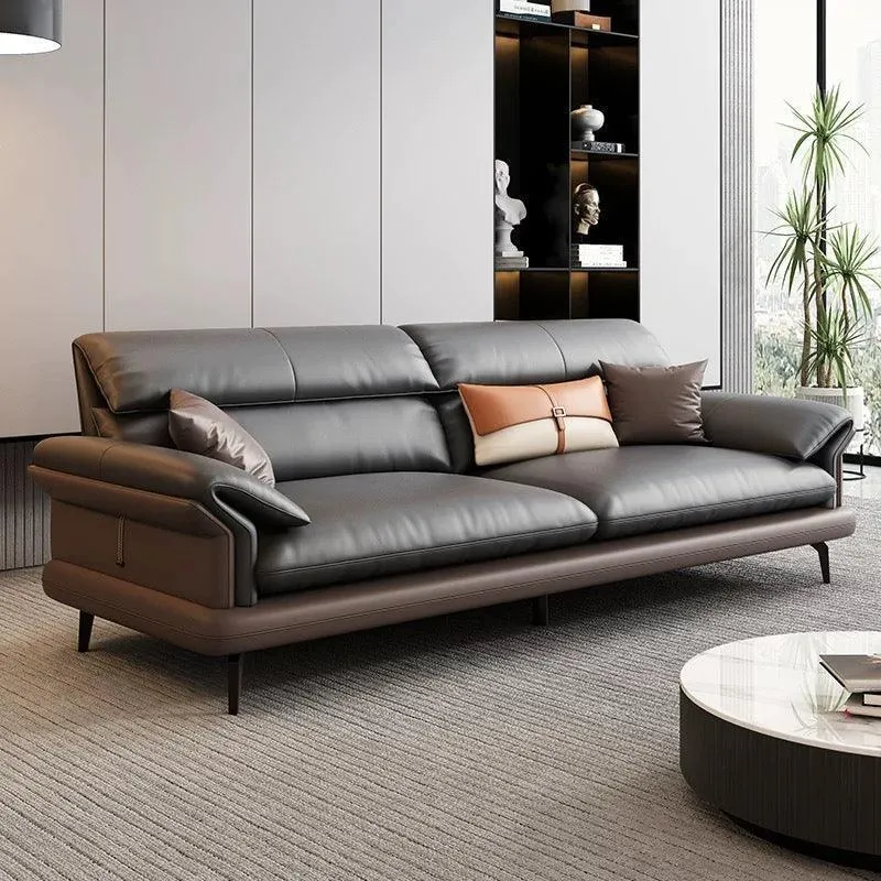 Adena Leather Sofa