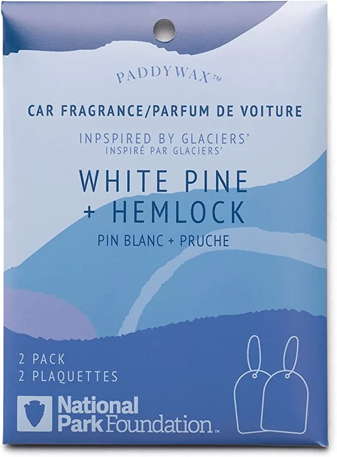 Air Fragrances : Glacier : White Pine   Hemlock (2 Pack)