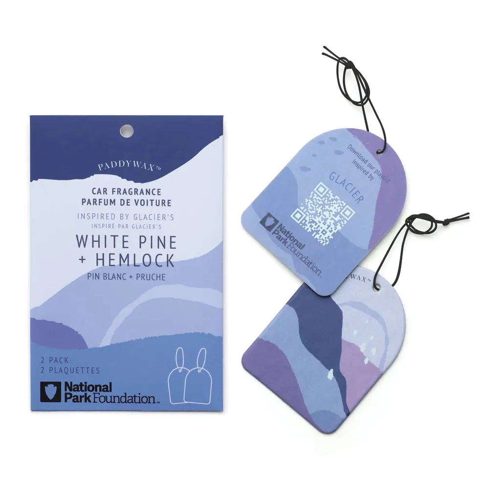 Air Fragrances : Glacier : White Pine   Hemlock (2 Pack)