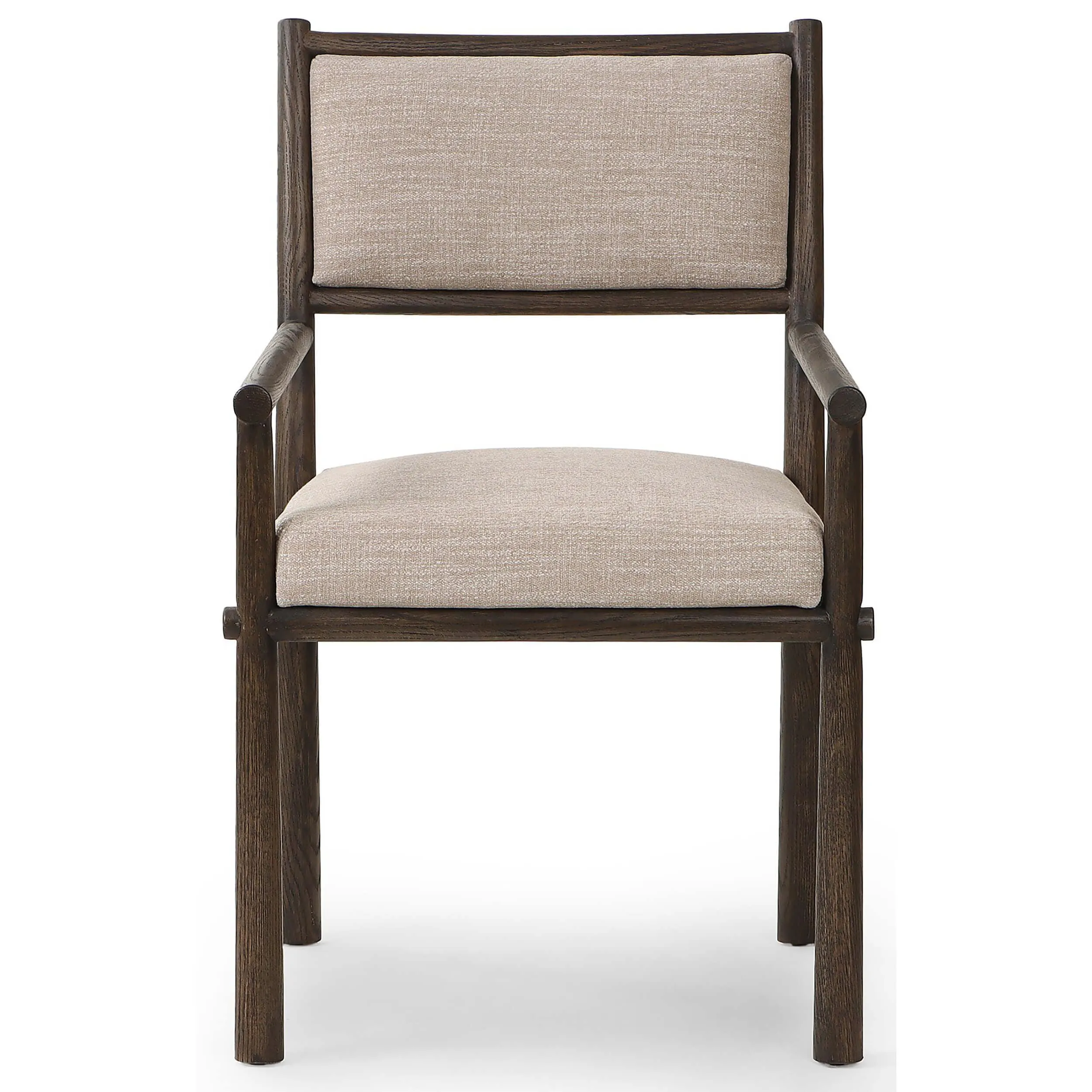 Akiro Dining Armchair, Laken Stone, Set of 2