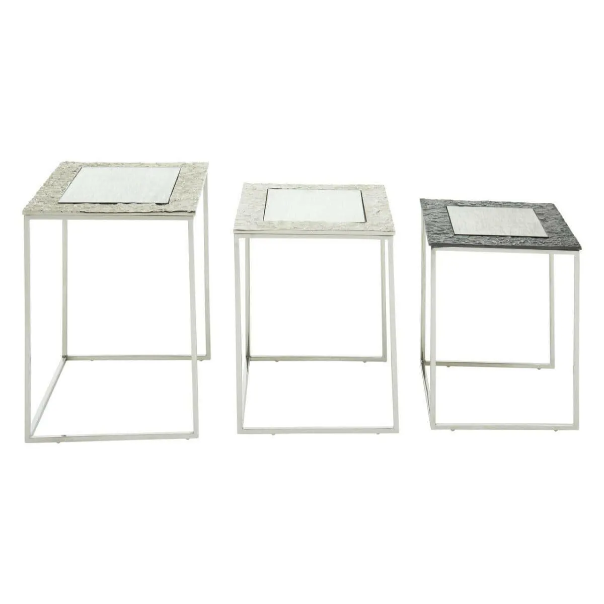 Akola Set Of 3 Rectangular Side Tables