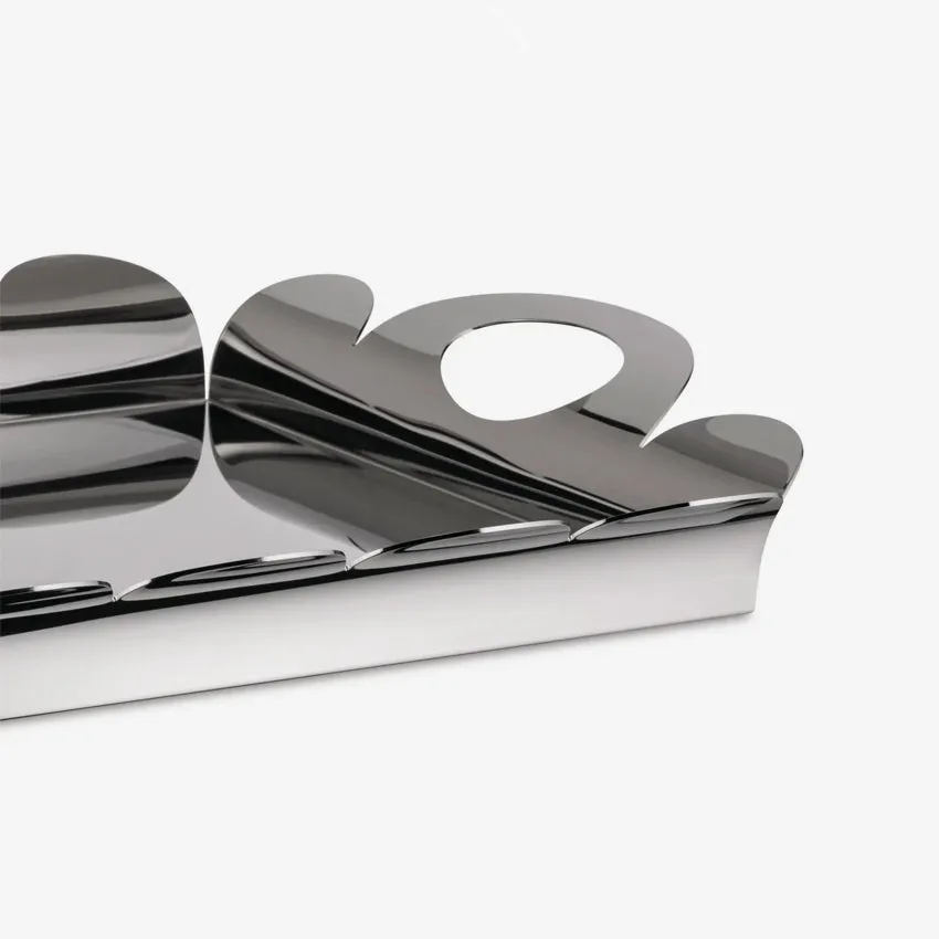 Alessi | Recinto Rectangular Tray with Handles