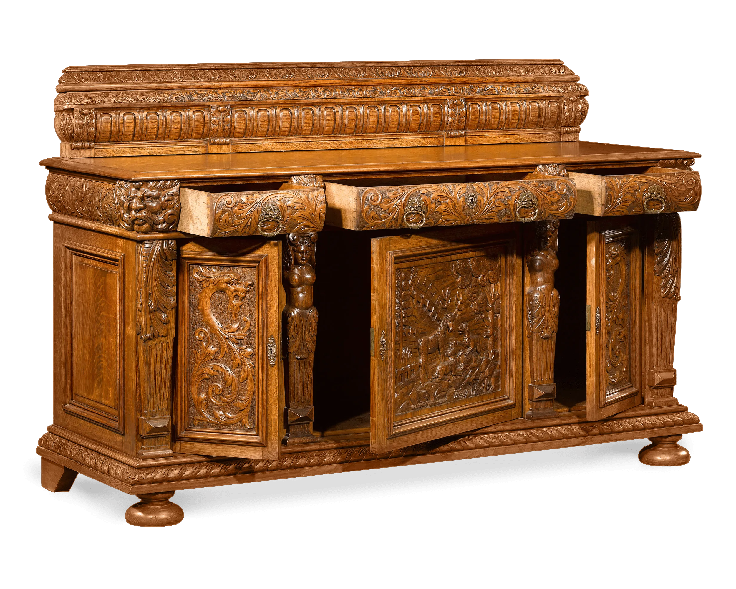 American Oak Dining Suite by R.J. Horner