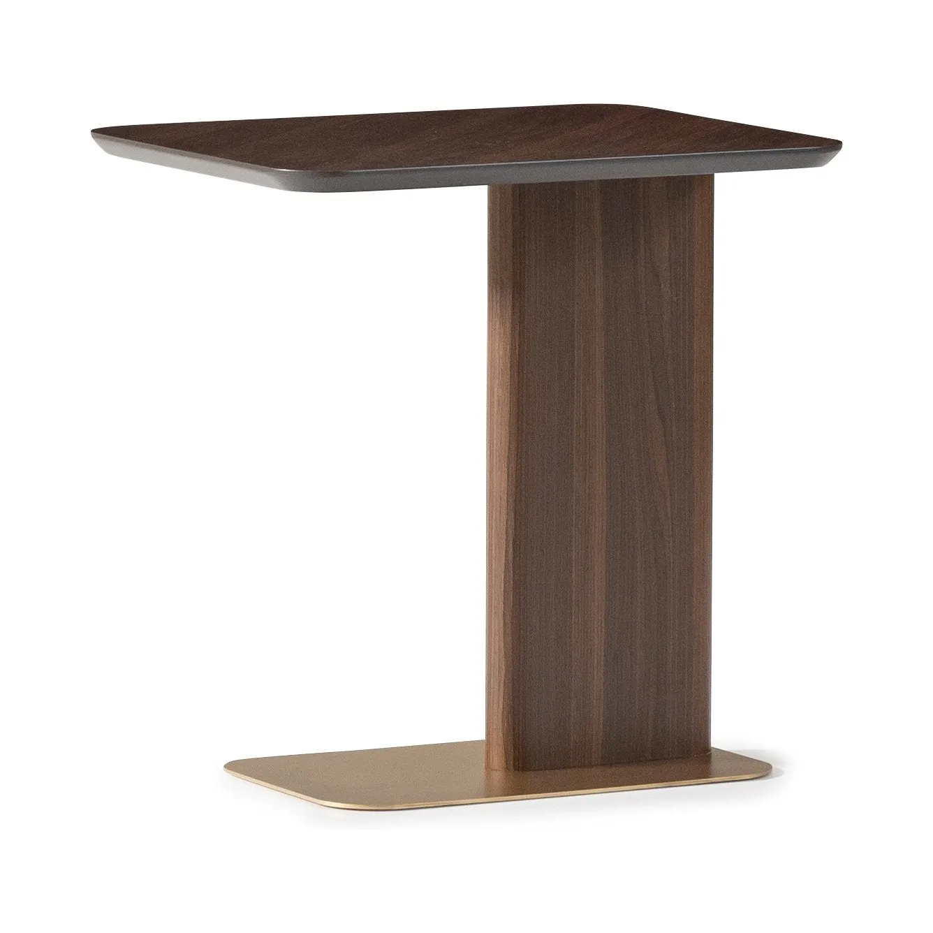 AMORA Eggshell Walnut Accent Table - Michael Amini