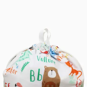 Animal Alphabet Toy Storage Bag