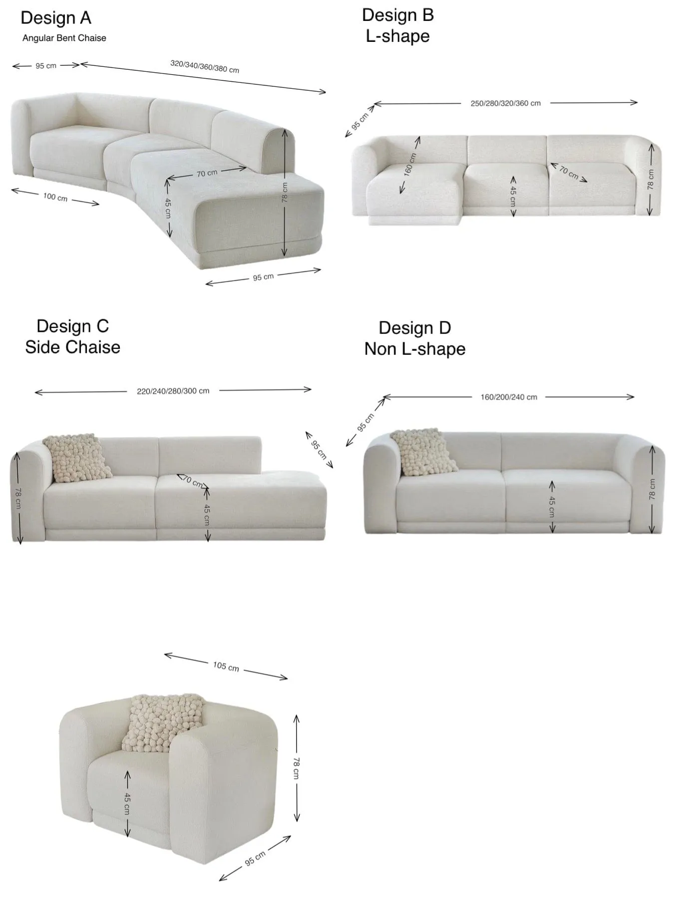 Aniston Scratch Resistant Sectional Sofa