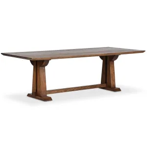 Ashwin Rectangular Dining Table, Brown Oak