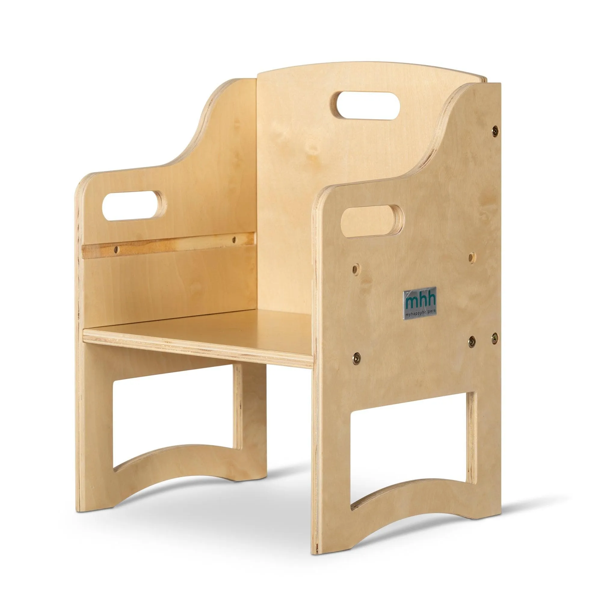 Aspire Weaning Chair Twin Pack - Varnished