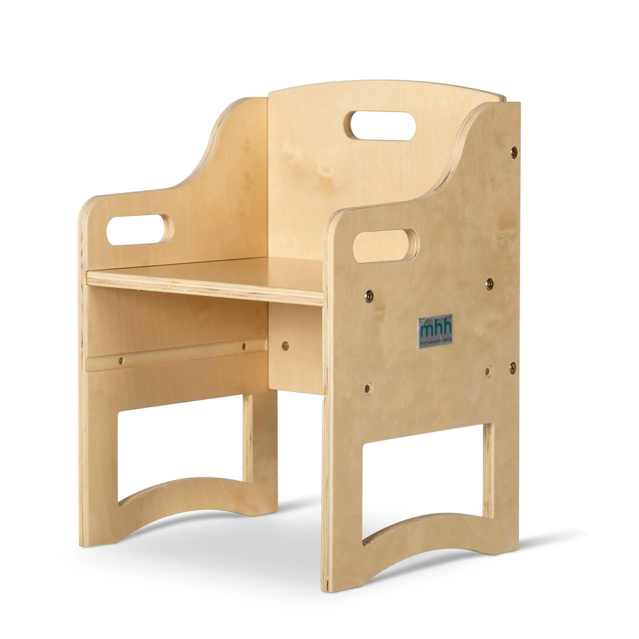 Aspire Weaning Chair Twin Pack - Varnished