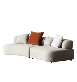 Attica Performance Boucle Curve Sofa