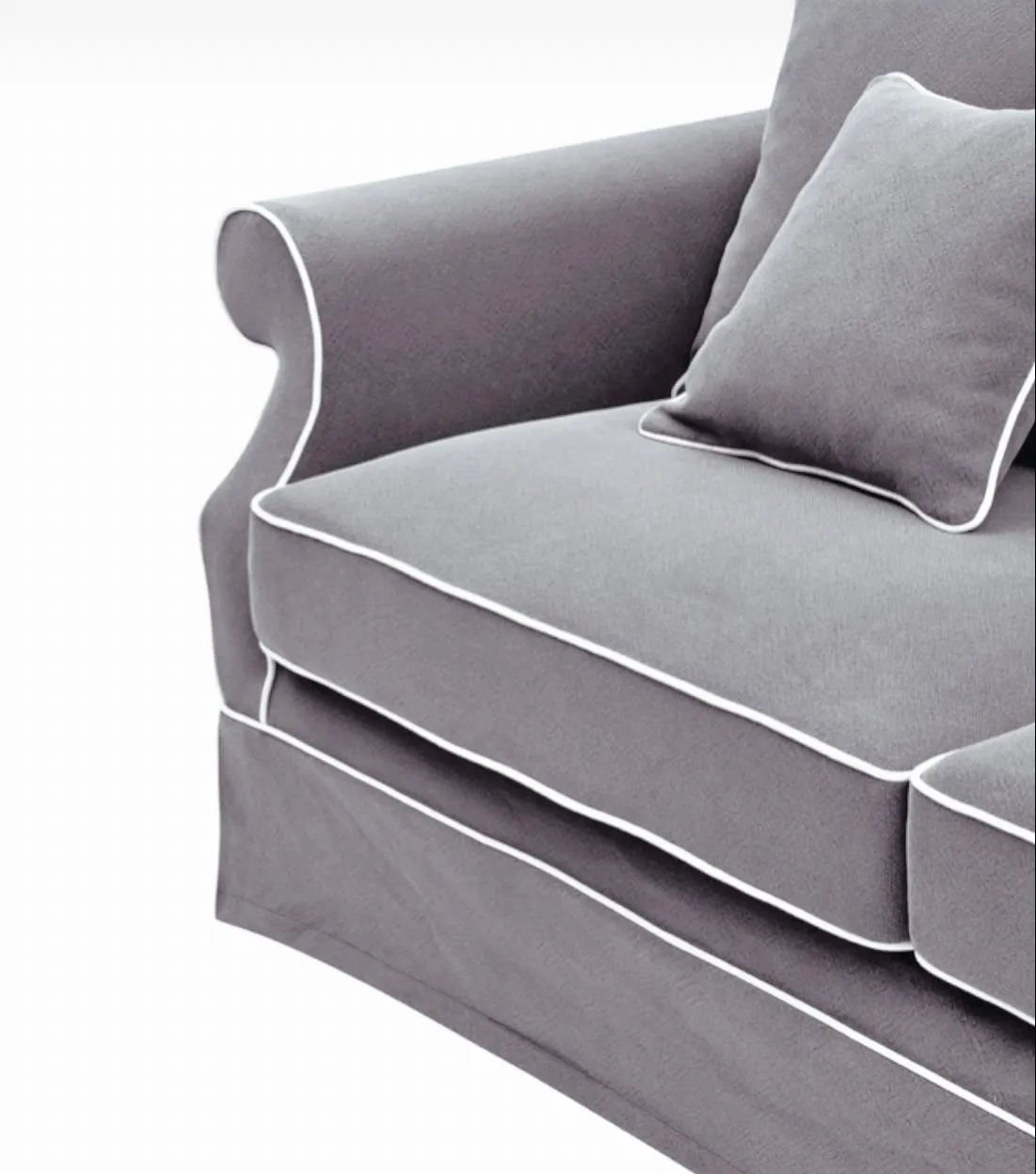 Ayla 3 Seater Sofa Grey