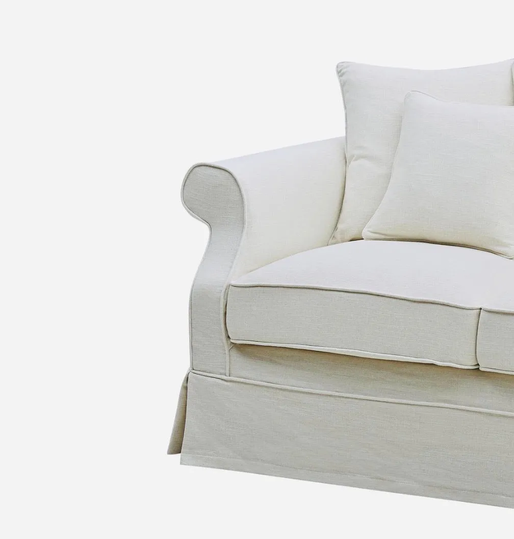 Ayla Hampton 2 Seater Sofa Ivory