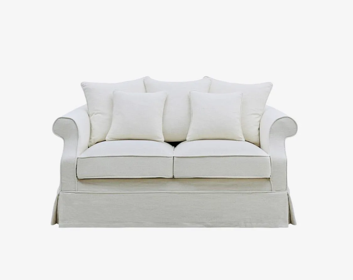 Ayla Hampton 2 Seater Sofa Ivory