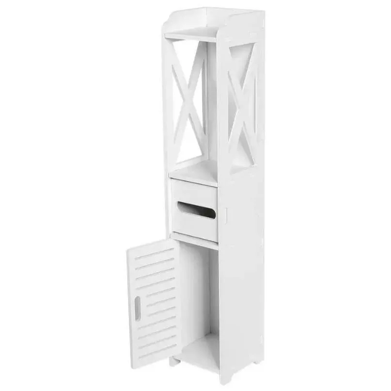 Bathroom Floor Standing Shelf Storage Cabinet Corner Floor Mounted Bathroom Cabinets By Miza