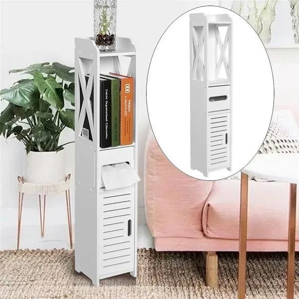 Bathroom Floor Standing Shelf Storage Cabinet Corner Floor Mounted Bathroom Cabinets By Miza