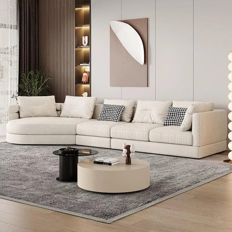 Bax Designer Sectional Round Chaise Sofa