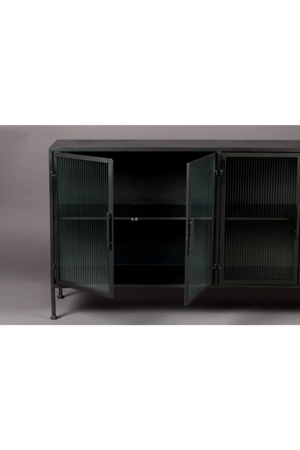 Black Metal Sideboard | Dutchbone Boli