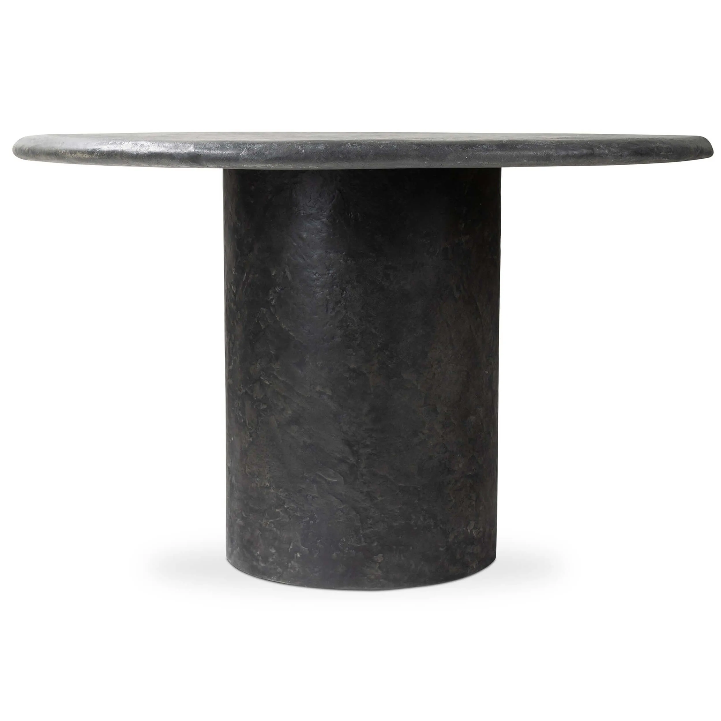 Bonnie Dining Table, Textured Black