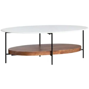 Brewpub Oval Cocktail Table