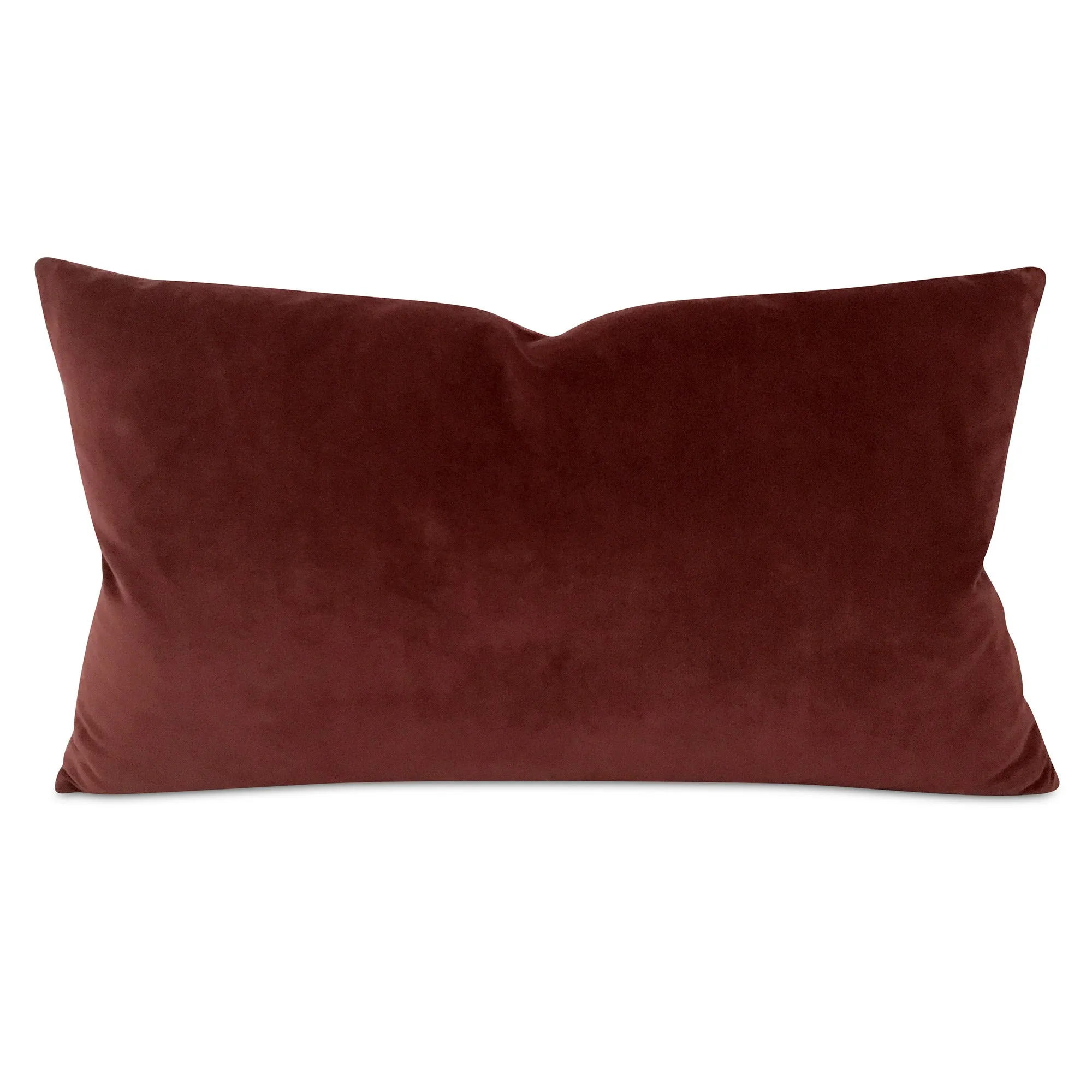 Burgundy Velvet Decorative Pillow Cover