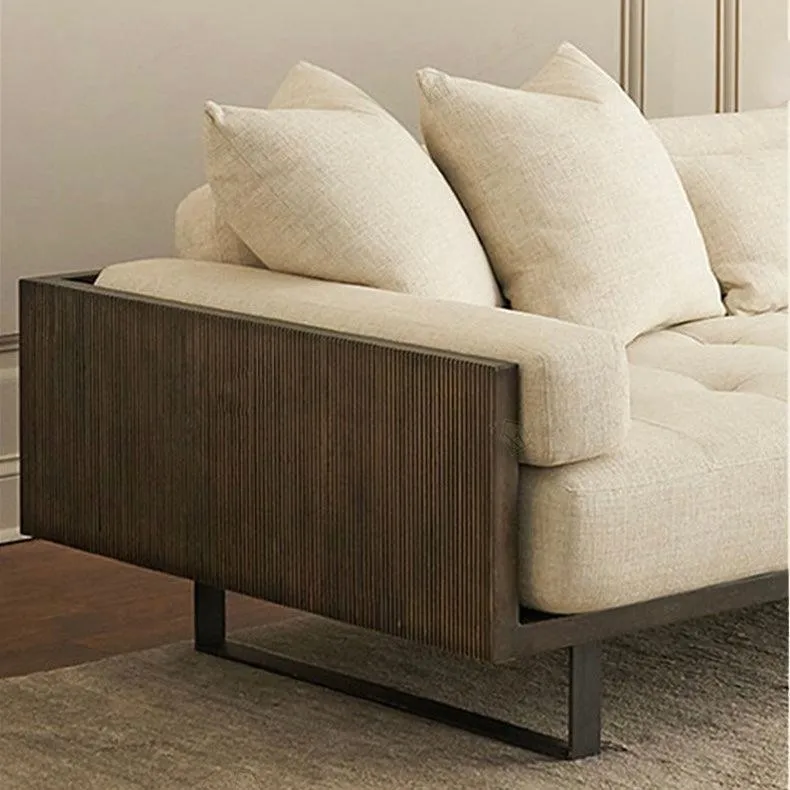 Cami Wooden Frame Sofa