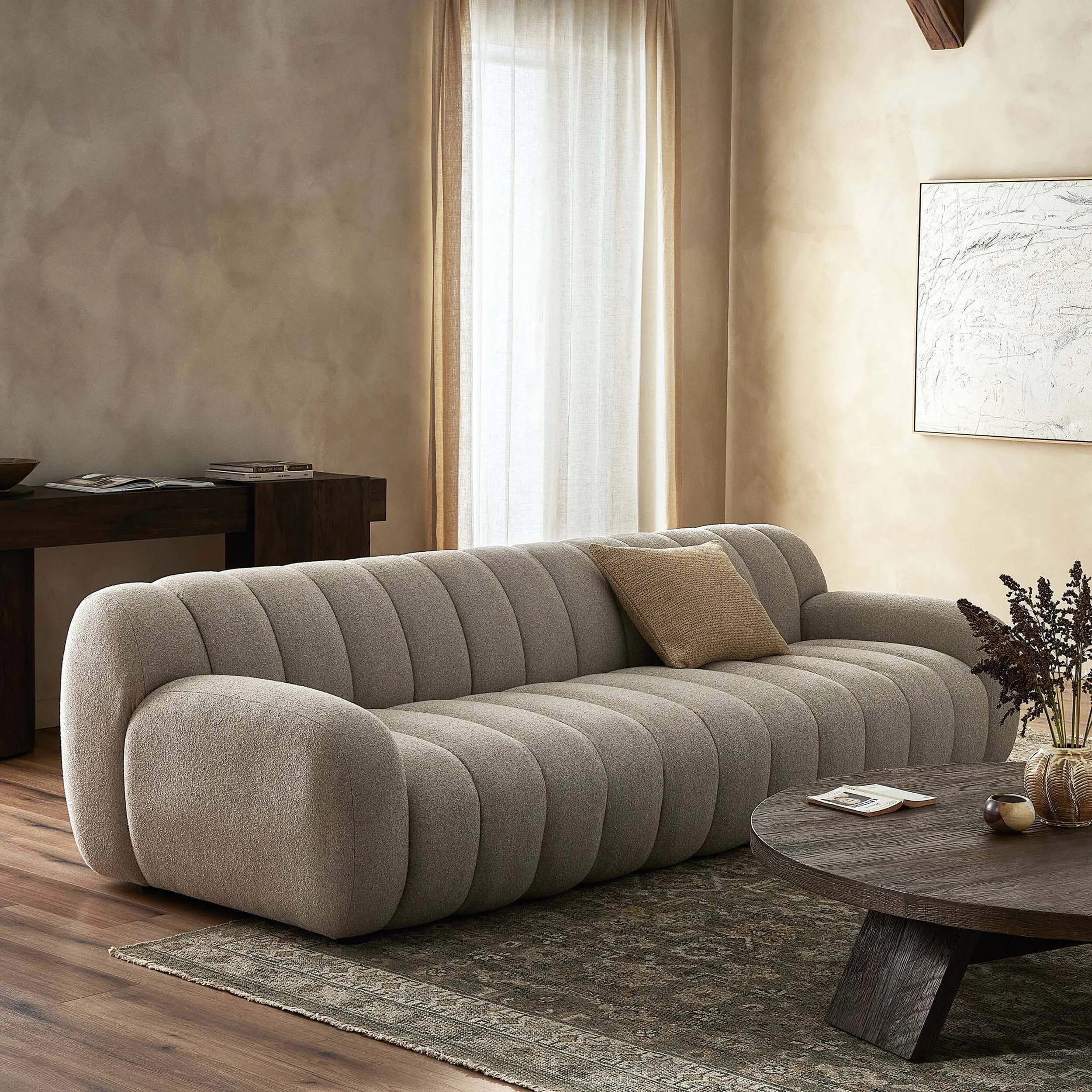 Carina Sofa, Weslie Flax