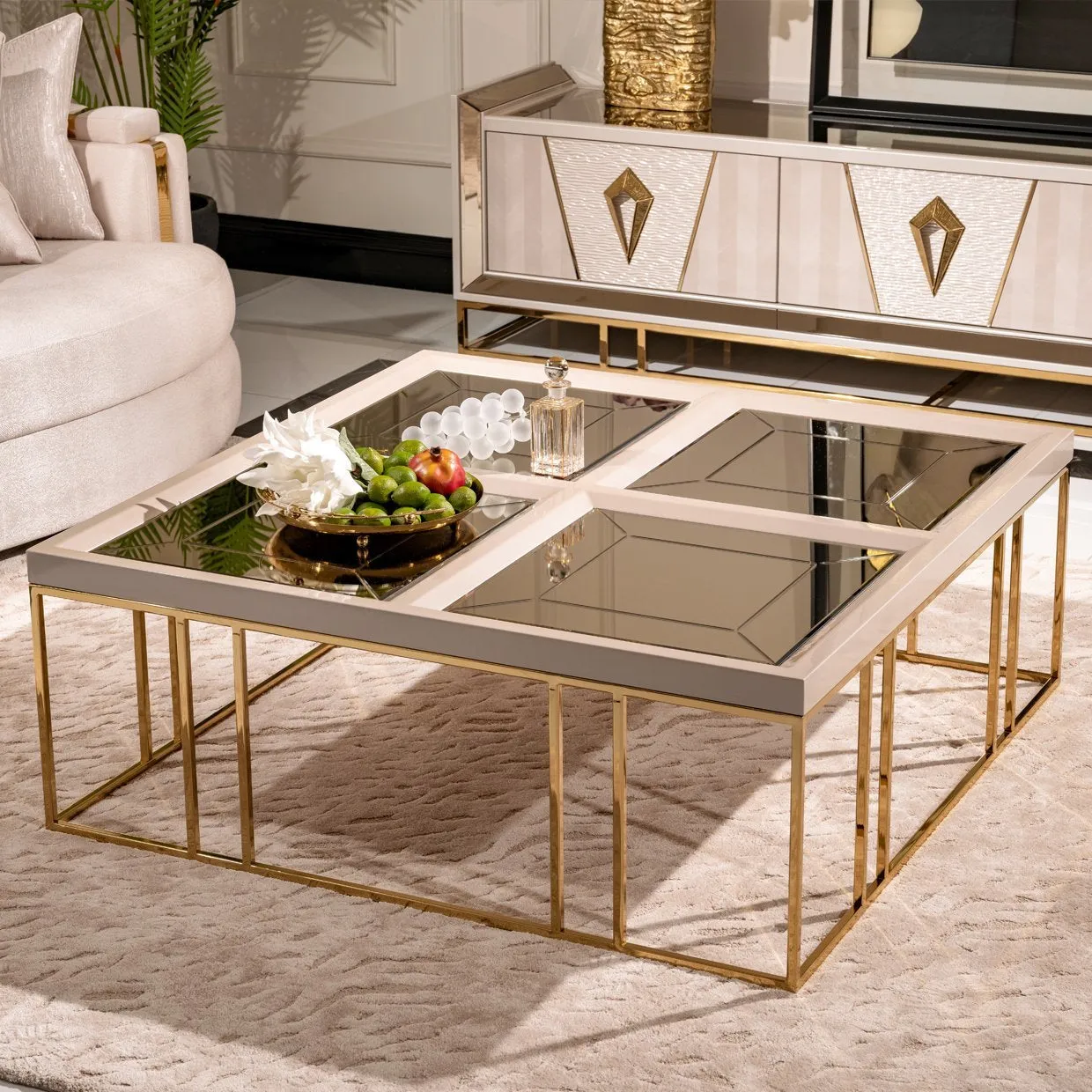 CARMELA Coffee Table - Michael Amini