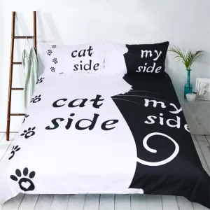 Cat Side Bedding Set