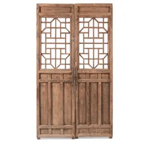 Chinese Pair of Screen Doors - 19th Century