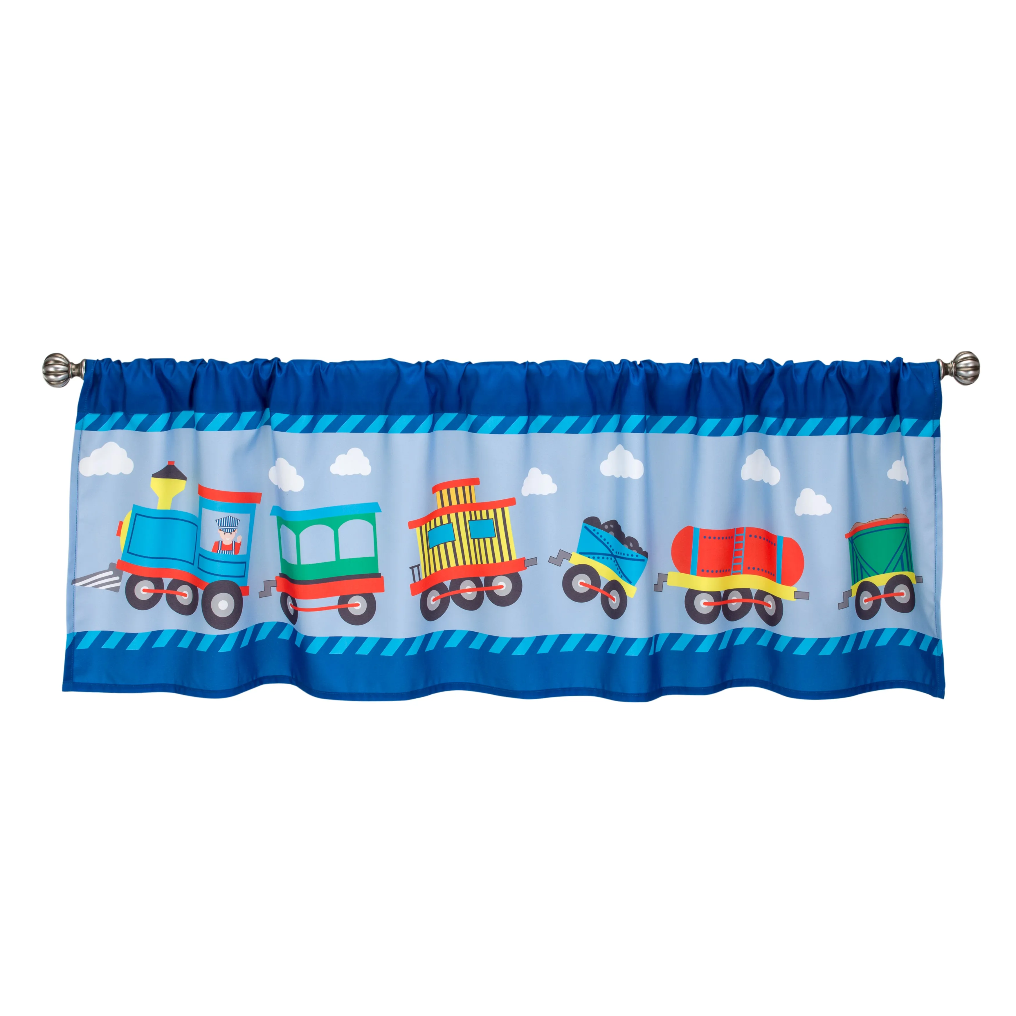 Choo Choo Train Window Valance