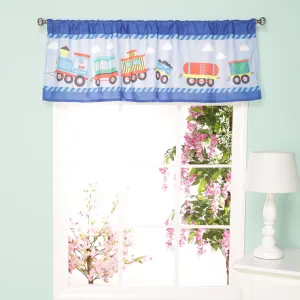 Choo Choo Train Window Valance