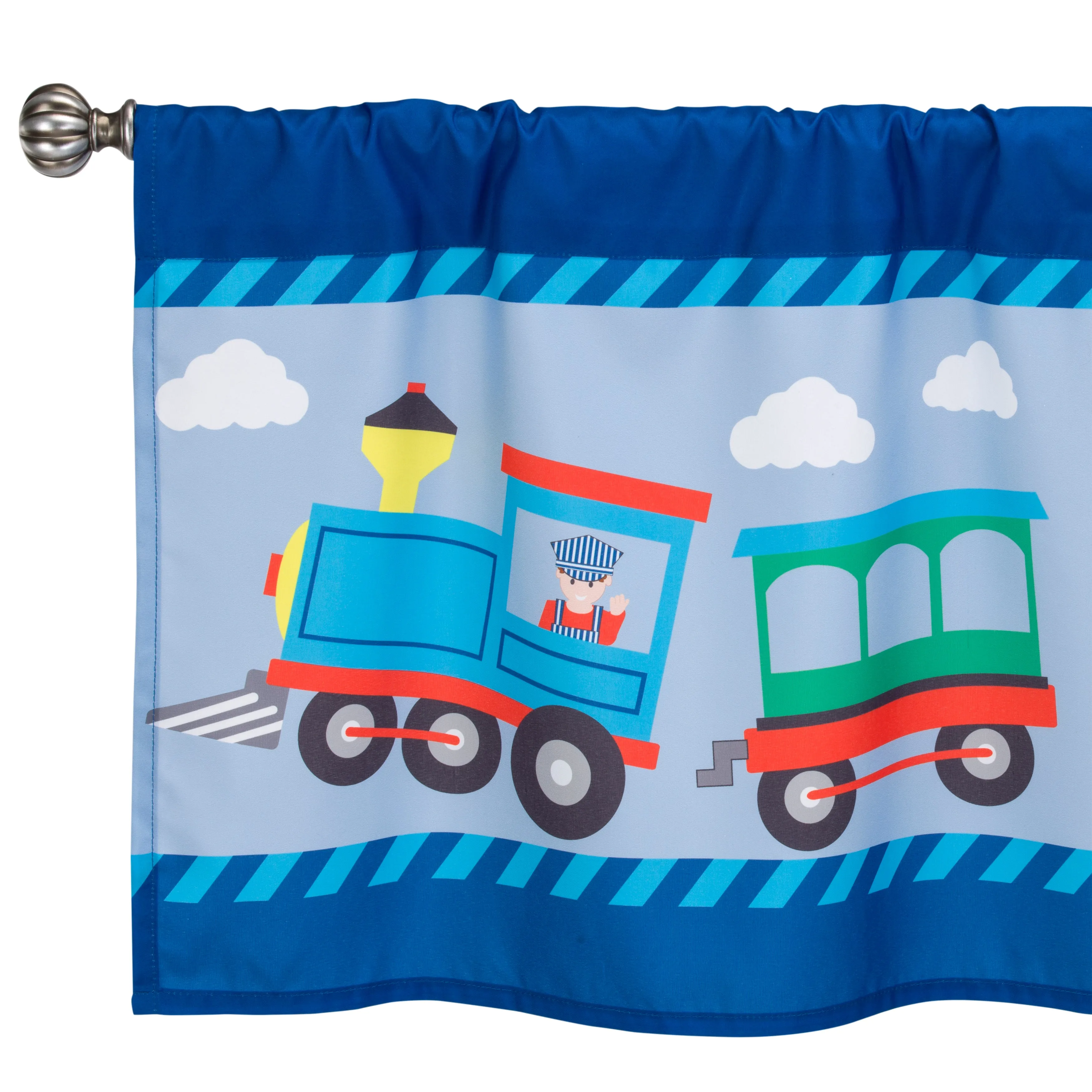 Choo Choo Train Window Valance