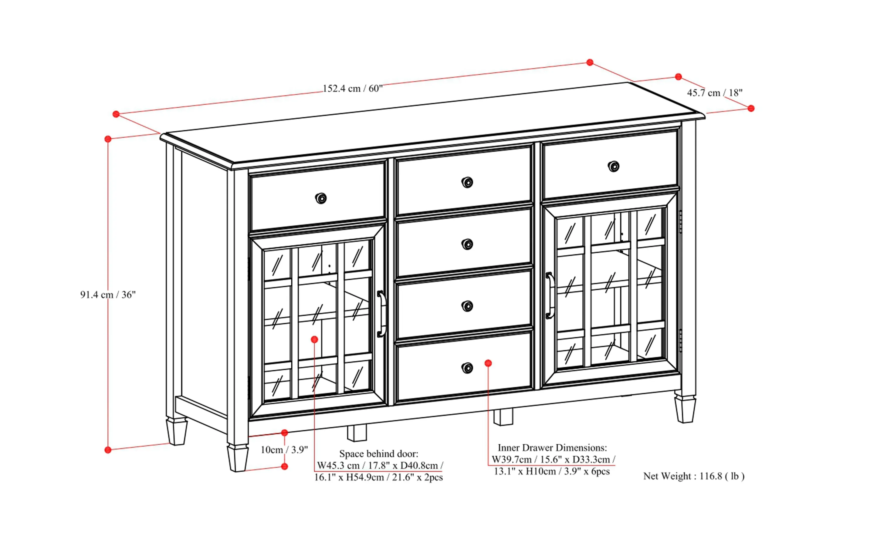 Connaught Sideboard Buffet