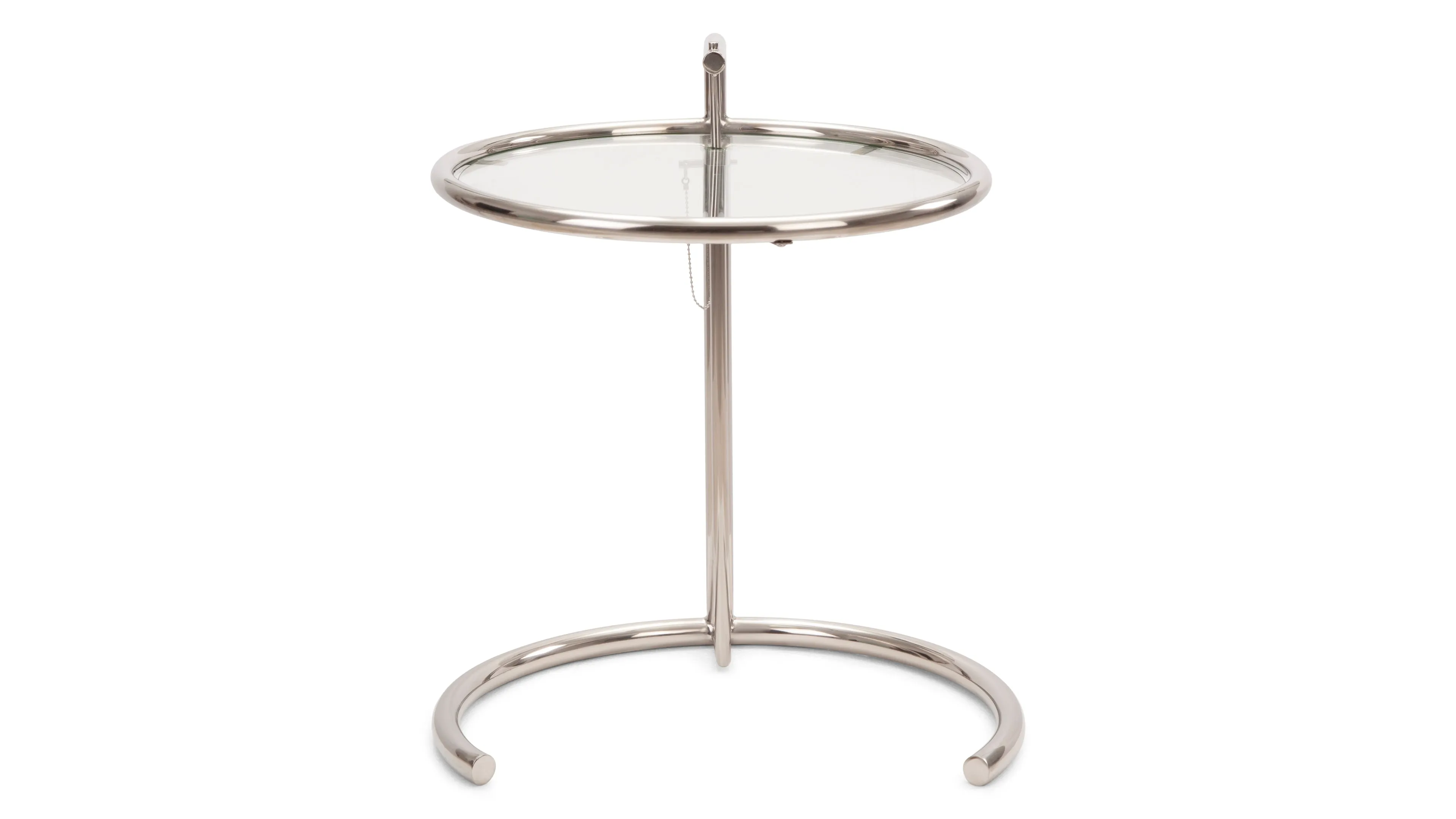 Eileen - Eileen Gray Style Side Table, Glass