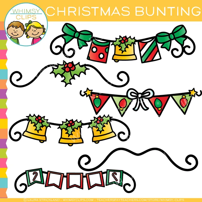 Free Christmas Pieces Clip Art