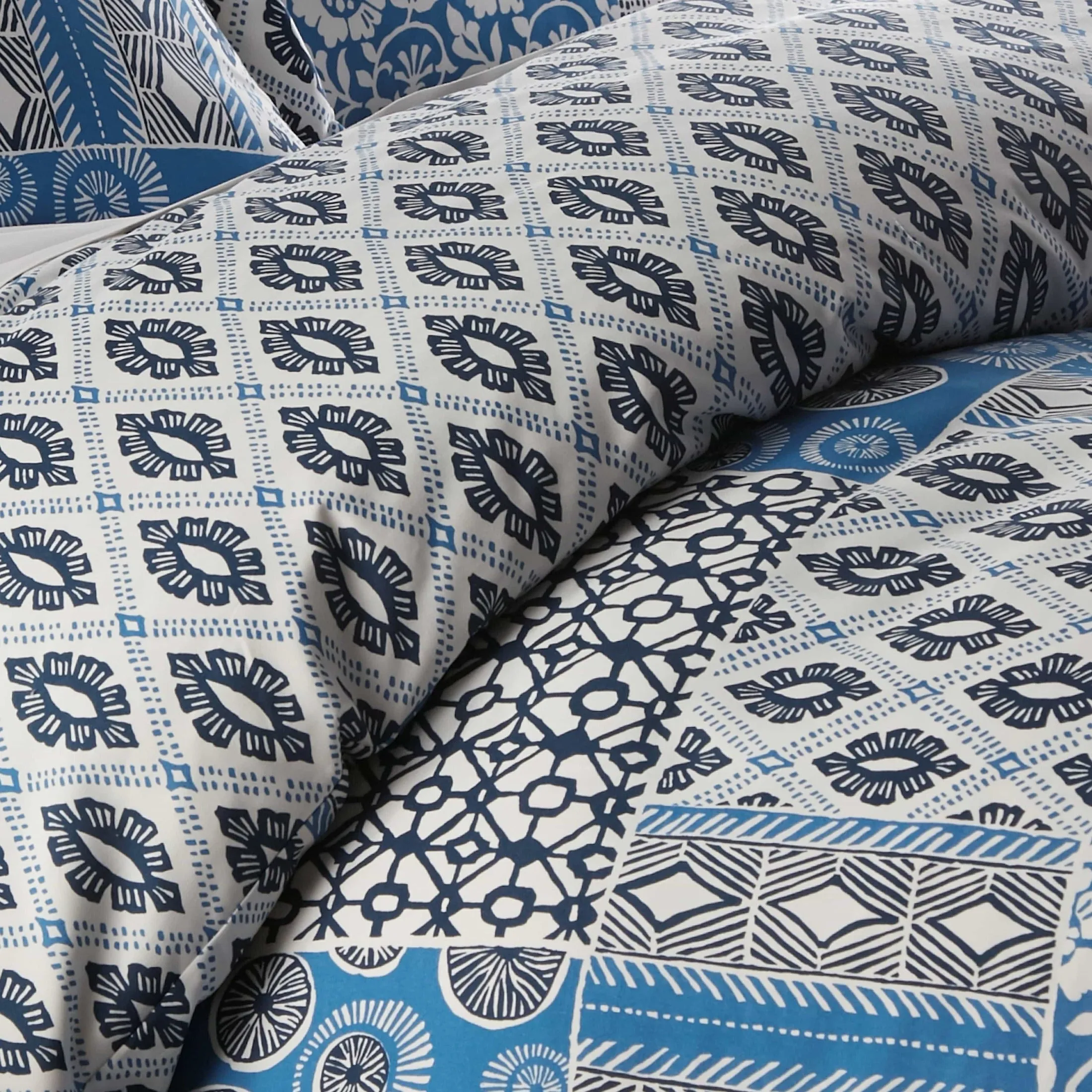 Global Patchwork Duvet Cover Set