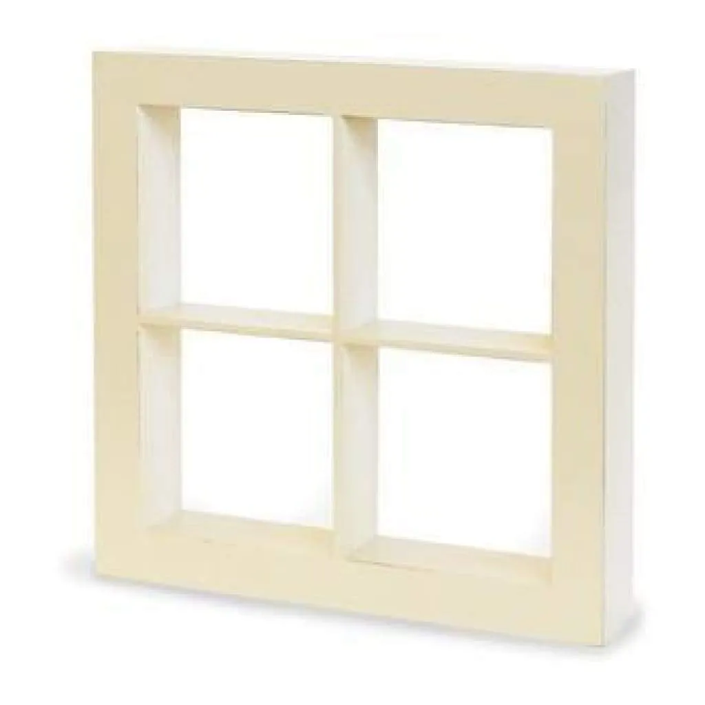 Graphic 45 Staples  - Window Shadow Box - Ivory*