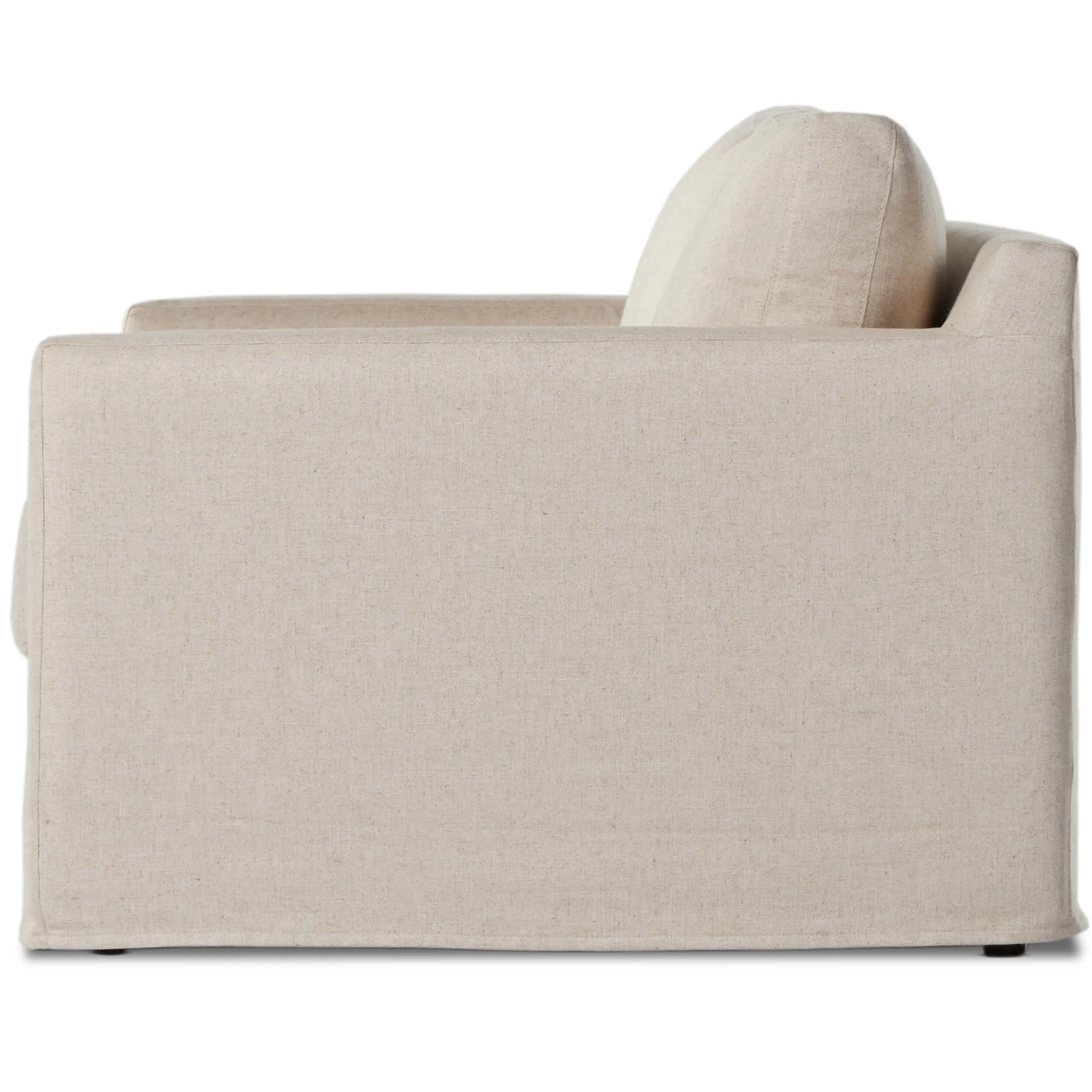 Hampton Slipcover Sofa, Evere Oatmeal