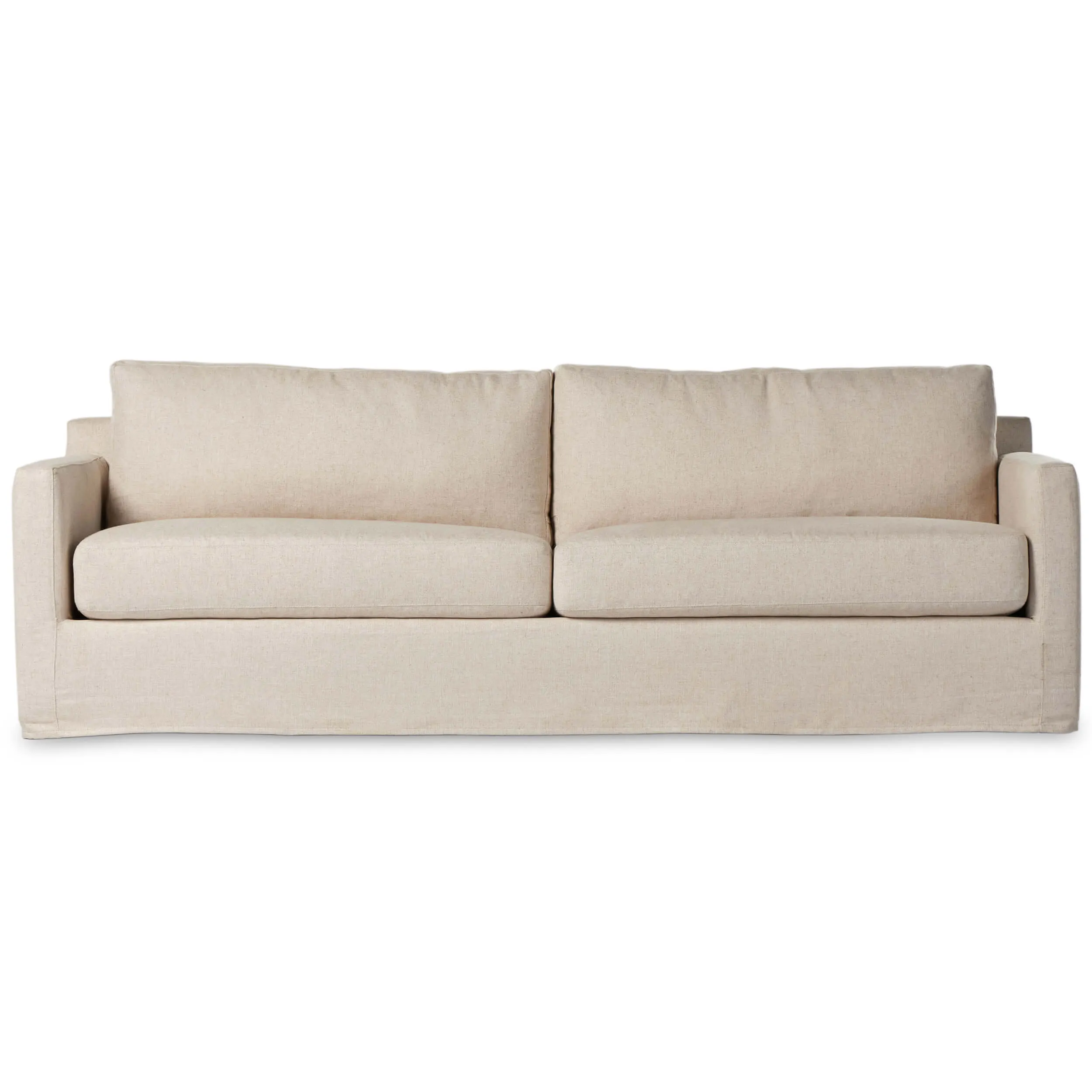 Hampton Slipcover Sofa, Evere Oatmeal