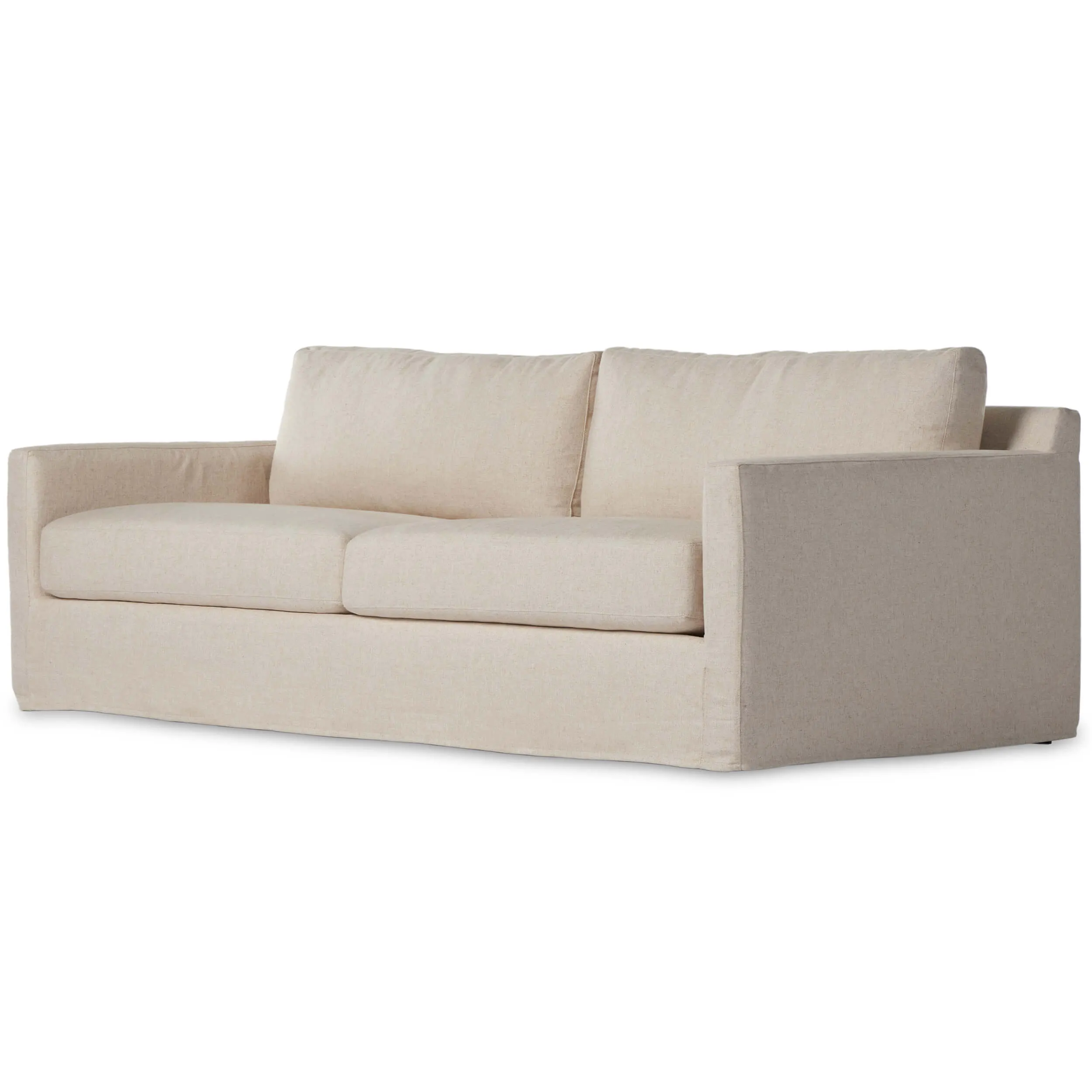 Hampton Slipcover Sofa, Evere Oatmeal