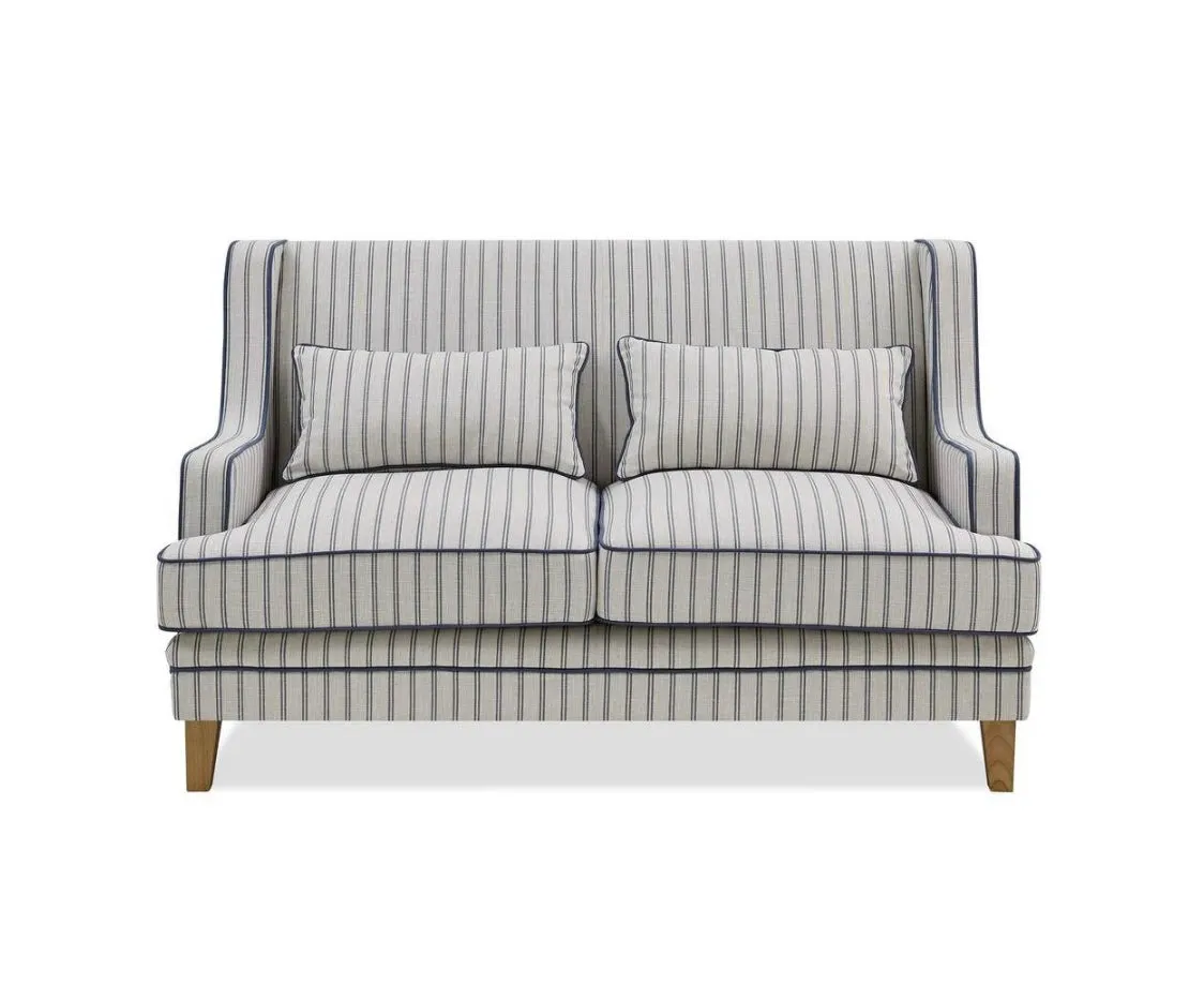 Hudson Pinstripe 2 Seater Sofa