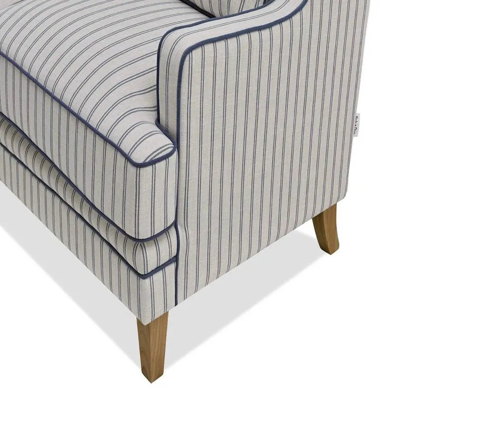 Hudson Pinstripe 2 Seater Sofa