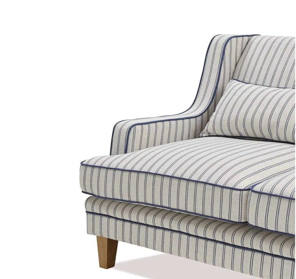 Hudson Pinstripe 2 Seater Sofa