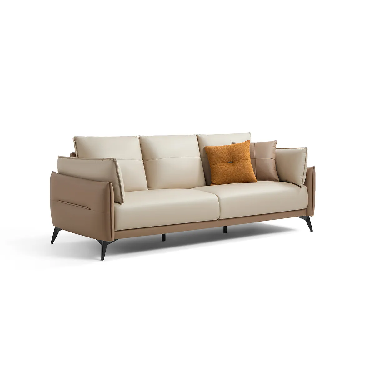 Italian 3-seater Minimalist Style Sofa