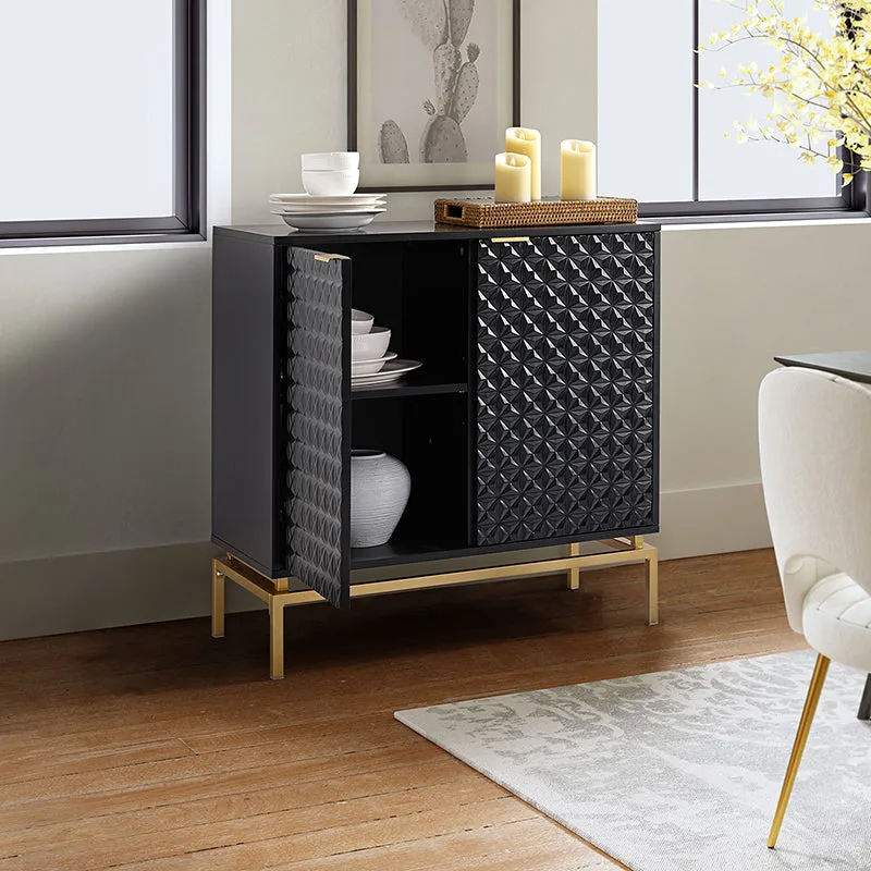 Jake 32" Tall 2-Door Accent Cabinet