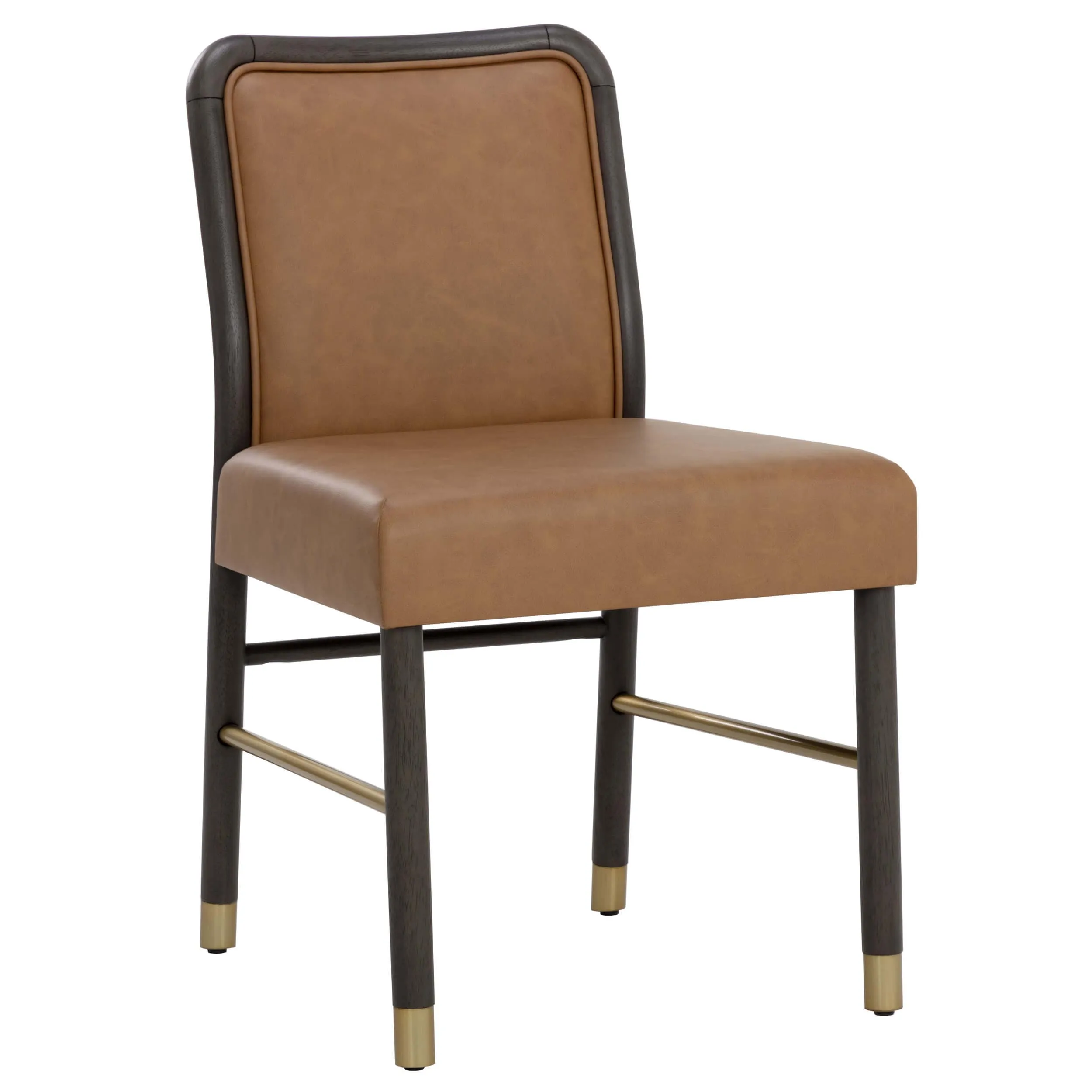 Jeno Dining Chair, Milliken Cognac, Set of 2