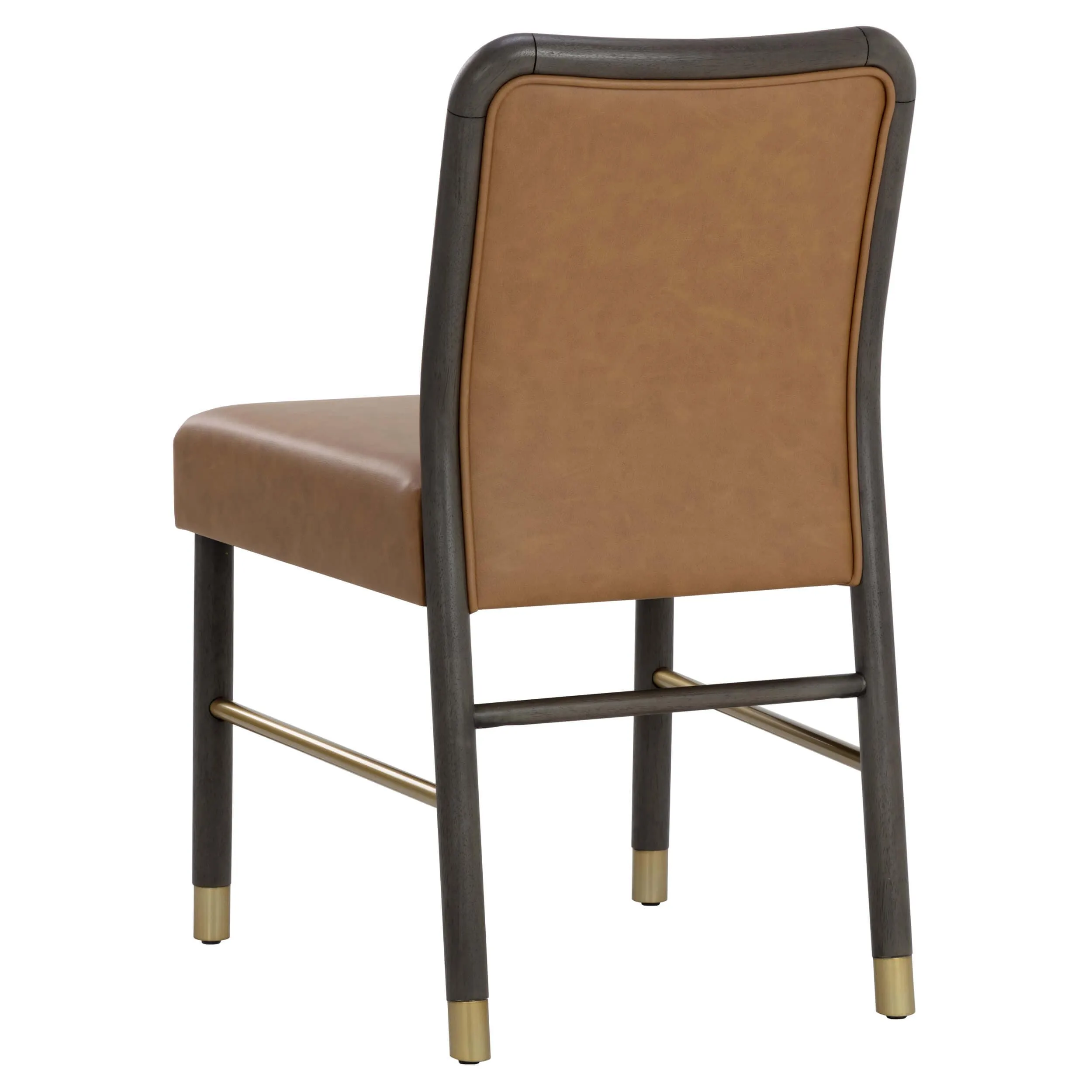 Jeno Dining Chair, Milliken Cognac, Set of 2