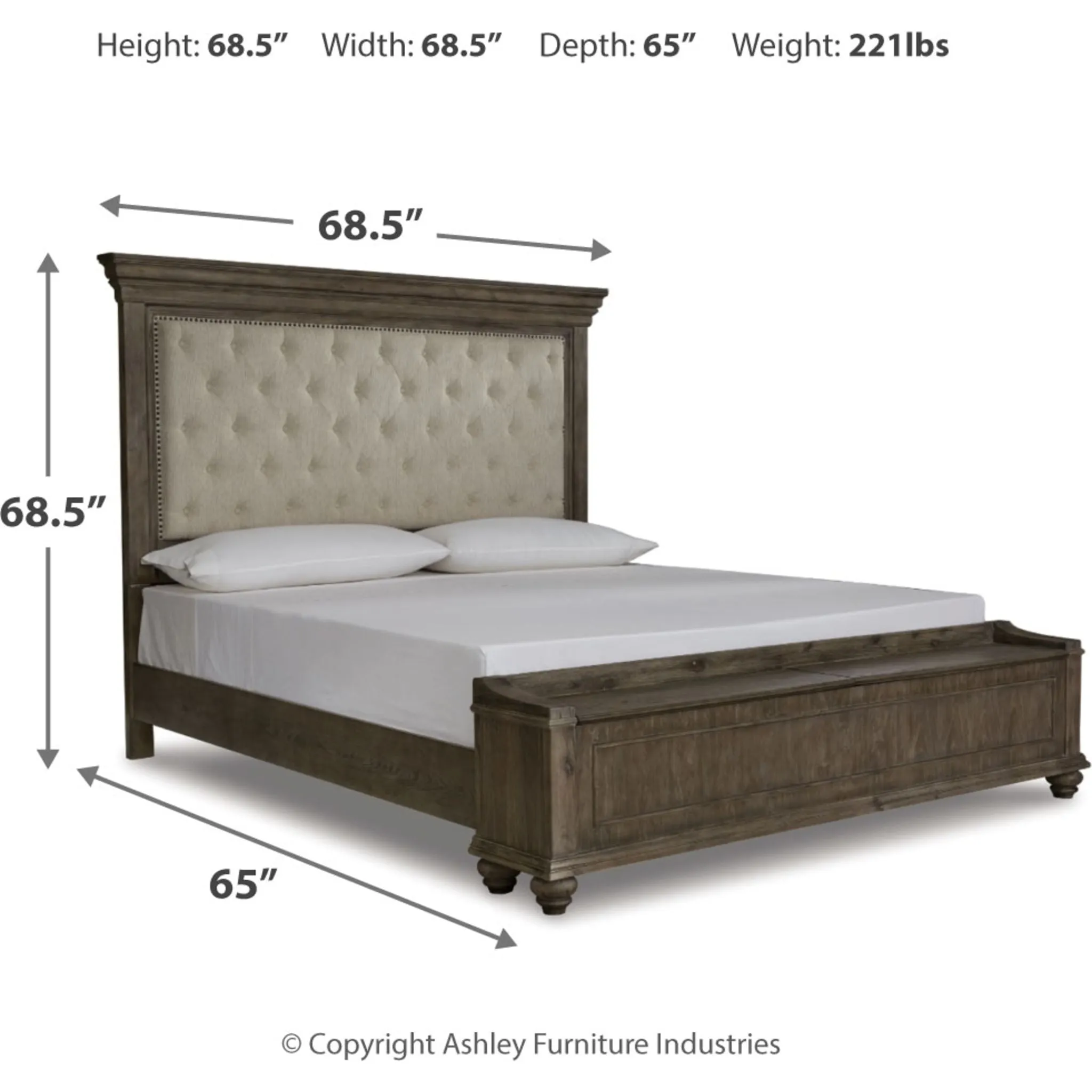 Johnelle-Exclusive Upholstered Storage Bed